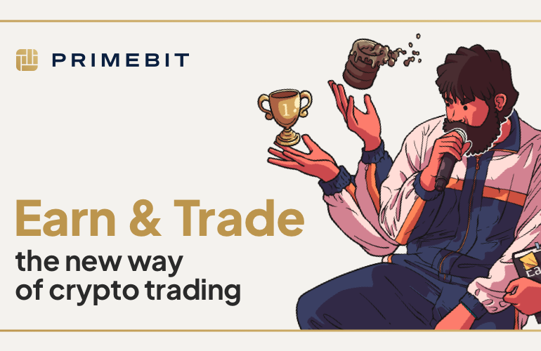 Earn & Trade - discover the new way of crypto trading